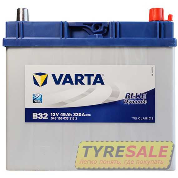 Купити Аккумулятор VARTA Blue Dynamic Asia (B32) 45Ah 330A R plus (B24)