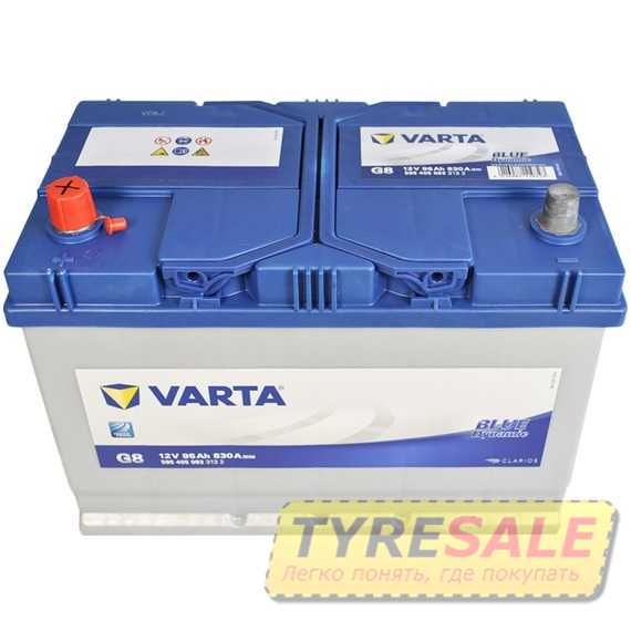 Автомобильний акумулятор VARTA Blue Dynamic Asia (G8) - Интернет магазин шин и дисков по минимальным ценам с доставкой по Украине TyreSale.com.ua
