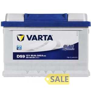 Купить Аккумулятор VARTA Blue Dynamic (D59) 6СТ-60 560409054