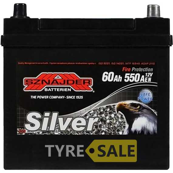 Купить Аккумулятор SZNAJDER Silver Calcium Asia 60Аh 550А R plus (D23) (560 A0)