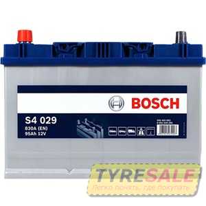 Купити Акумулятор BOSCH (S40 290) (D31) Asia 95Ah 830A L Plus