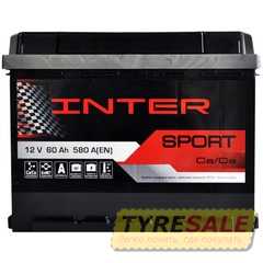 Купити Акумулятор INTER Sport 60Ah 580A R Plus (L2)