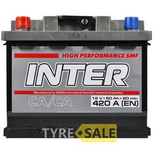 Купити Аккумулятор INTER high performance 50Ah 420A L+