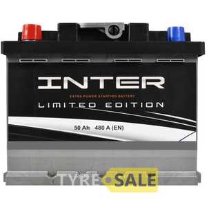 Купить Аккумулятор INTER limited edition 50Ah 480A L+