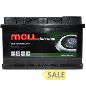 Купить Аккумулятор MOLL EFB 65Ah 680A R+