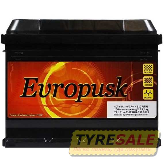 Купити Аккумулятор Evropusk (L2) 60Аh 510A L+