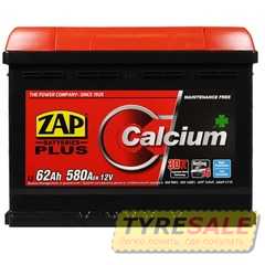 Купити Акумулятор ZAP Plus 62Ah 580A R Plus (562 95) (L2)