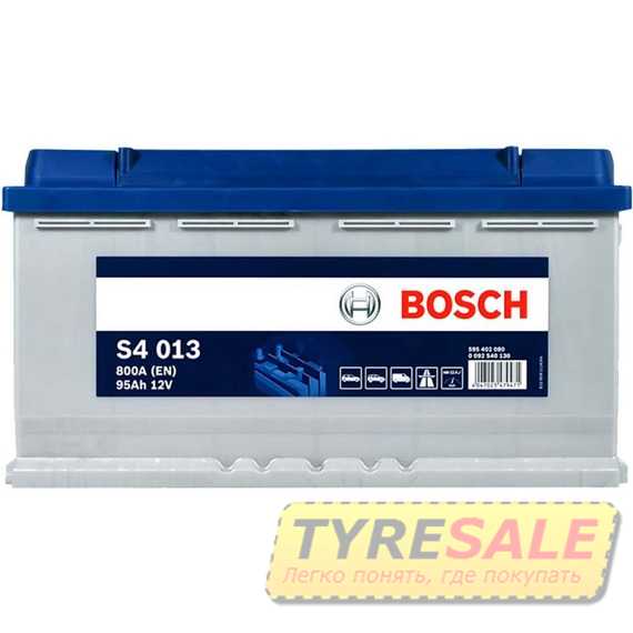 Аккумулятор BOSCH (S40 130) (L5) - Интернет магазин шин и дисков по минимальным ценам с доставкой по Украине TyreSale.com.ua