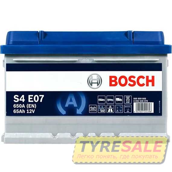 Купити Аккумулятор BOSCH EFB (S4E 070) (LB3) 65Ah 650A R+