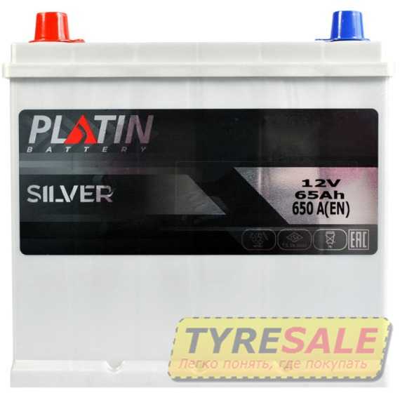 Купити Аккумулятор PLATIN Silver Asia SMF 65Ah 650A R+