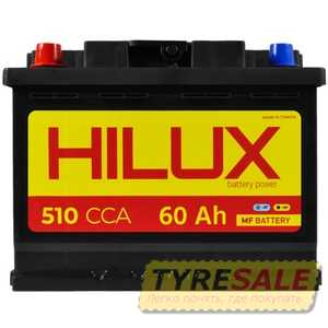 Купити Аккумулятор HILUX Black 6СТ-60 R+ (L2)