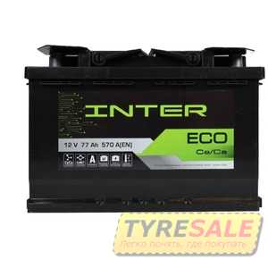 Купити Акумулятор INTER Eco 6СТ-77 R+ (L3)
