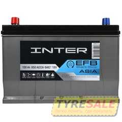 Купить Аккумулятор INTER EFB Premium Asia 6СТ-100 L+ EFB (D31)