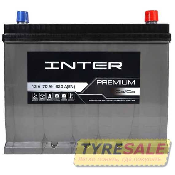 Купить Аккумулятор INTER Premium Asia 6СТ-70 R+ (D26)