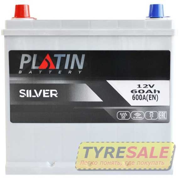 Купить Аккумулятор PLATIN Silver Asia SMF 6СТ-60 L+ (D23)