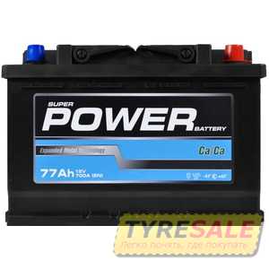 Купити Аккумулятор POWER MF Black 6СТ-77 R+ (L3)