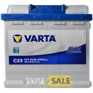 Купить Аккумулятор VARTA Blue Dynamic (C22) 6СТ-52 R+ (L1)