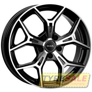 Купить Легковой диск MAK Gravel Black Mirror R18 W8 PCD6x139.7 ET50 DIA93.1