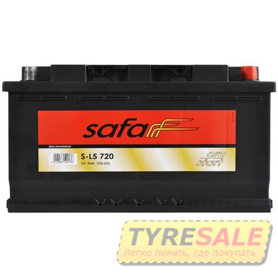 Купить Аккумулятор SAFA Oro Start 6СТ-90 R+ (L5) (590 122 072)