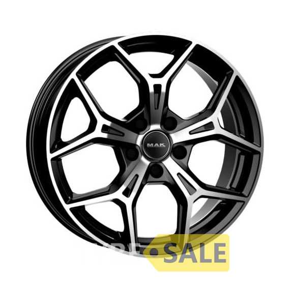 Купити Легковий диск MAK Gravel Black Mirror R18 W8 PCD6x139.7 ET50 DIA95.1