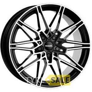 Купити Легковий диск MAK Koenig-D Black Mirror R20 W10.5 PCD5x112 ET39 DIA66.6