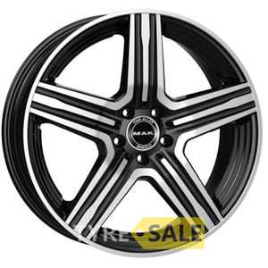 Купити Легковий диск MAK Lewis Black Mirror R20 W8.5 PCD5x112 ET40 DIA66.6