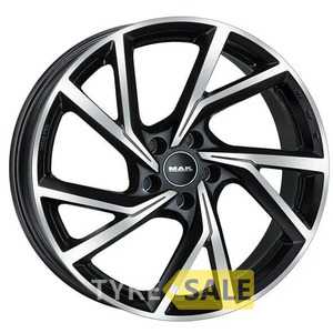 Купить Легковой диск MAK KASSEL BLACK MIRROR R18 W7.5 PCD5x120 ET50 DIA67.1