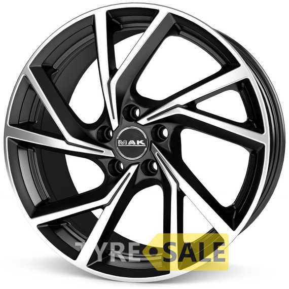 Купити Легковий диск MAK KASSEL BLACK MIRROR R19 W8.5 PCD5x112 ET45 DIA66.45